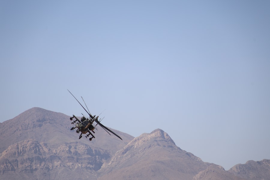 Apache helicopter