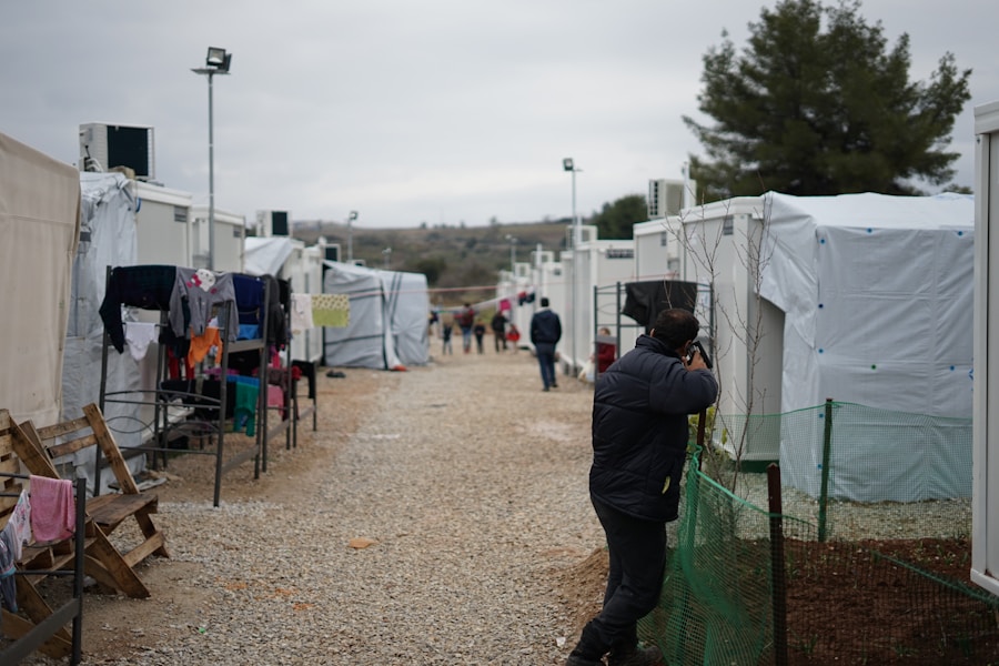 Photo "Refugees and Displacement Challenges"